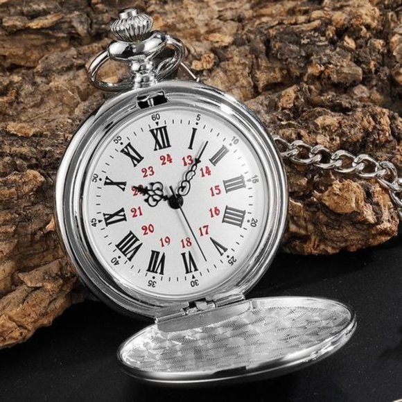 To My Son Silver Pocket Watch - Picture 3 of 4